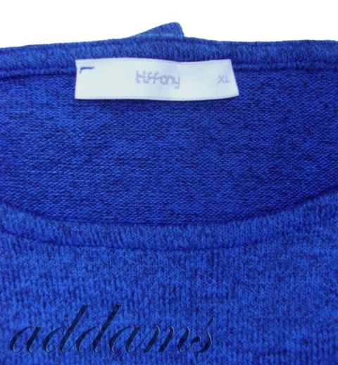 Asymteryczna bluzka sweterkowa TIFFANY P640 Asymteryczna bluzka sweterkowa TIFFANY P640