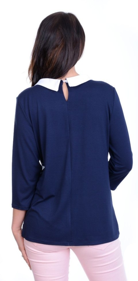 Modna elegancka bluzka z kołnierzykiem P693 Modna elegancka bluzka z kołnierzykiem P693
