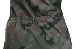 SUKIENKA DRESOWA WIĄZANA KHAKI MORO P840