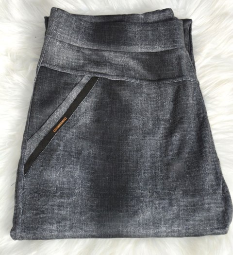 Elastyczne legginsy jak spodnie jeansowe P412 Elastyczne legginsy jak spodnie jeansowe P412