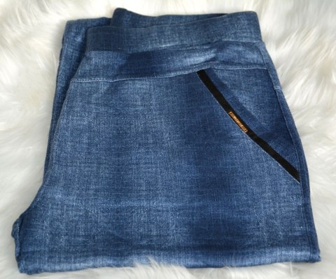 Elastyczne legginsy jak spodnie jeansowe P412 Elastyczne legginsy jak spodnie jeansowe P412