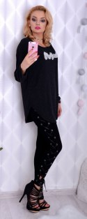 Modny sweterek z cyrkoniami PERFECT P638