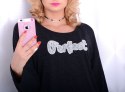 Modny sweterek z cyrkoniami PERFECT P638