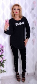 Modny sweterek z cyrkoniami PERFECT P638