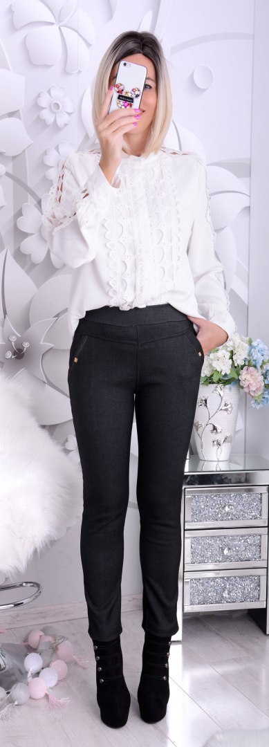 NOWOŚĆ LEGGINSY JAK SPODNIE JEANSOWE P409AA NOWOŚĆ LEGGINSY JAK SPODNIE JEANSOWE P409AA