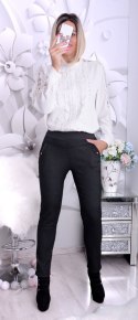 NOWOŚĆ LEGGINSY JAK SPODNIE JEANSOWE P409AA